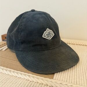 The North Face, Unisex, faded blue, corded, SnapBack cap.